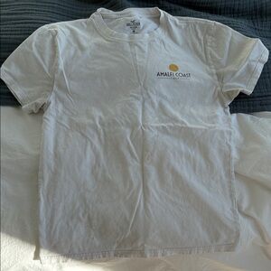 White Analfi Coast Holliser T-Shirt